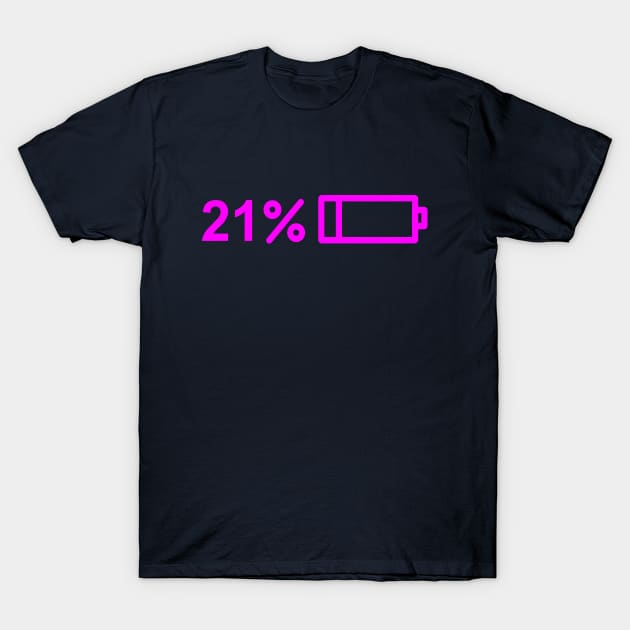 Happy Sweet 21st Birthday! T-Shirt by JeRaz_Design_Wolrd